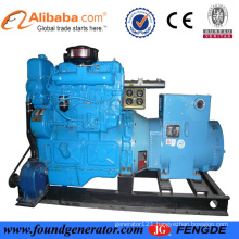 50Hz 3 Ph CCS approved Shangchai 75KW marine generator set